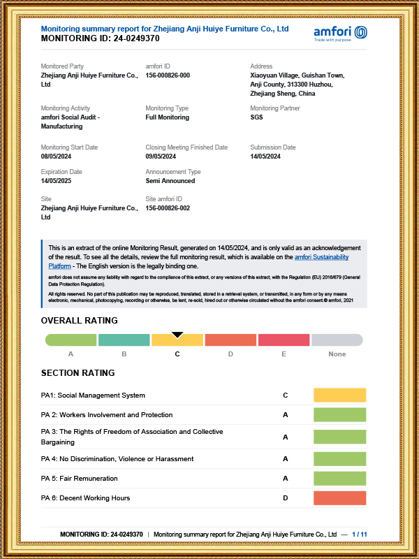 BSCI Social Audit REPORT