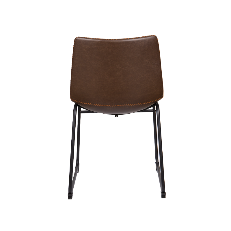 L Shape With Pu Simple Look Bar Stool