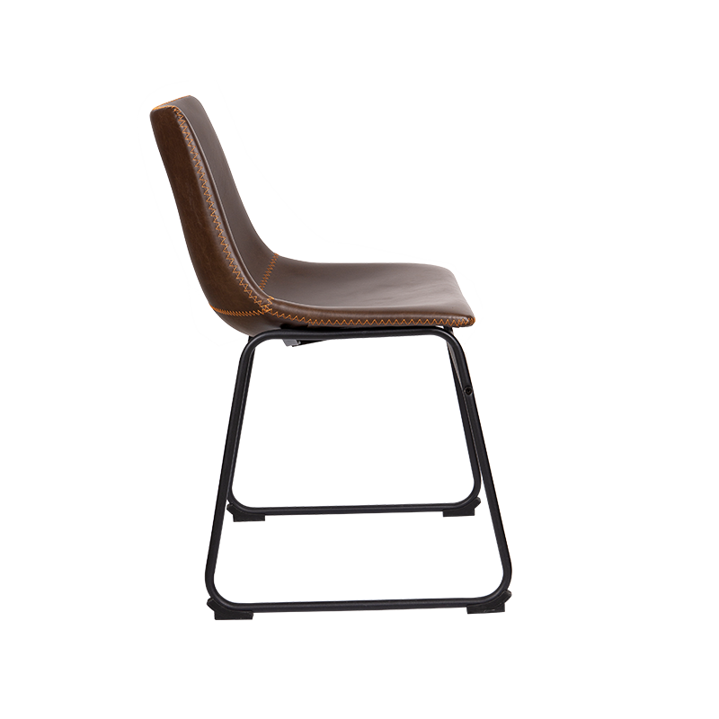 L Shape With Pu Simple Look Bar Stool